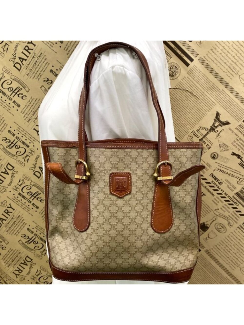 Celine Hand Tote Macadam Business Formal - Picture 3 of 13